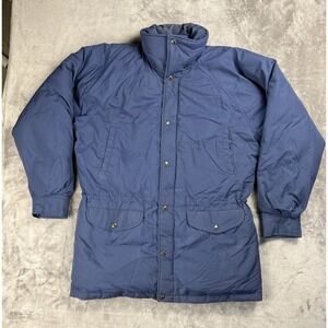 The‎ North Face Down Jacket Men's Medium Blue Vintage